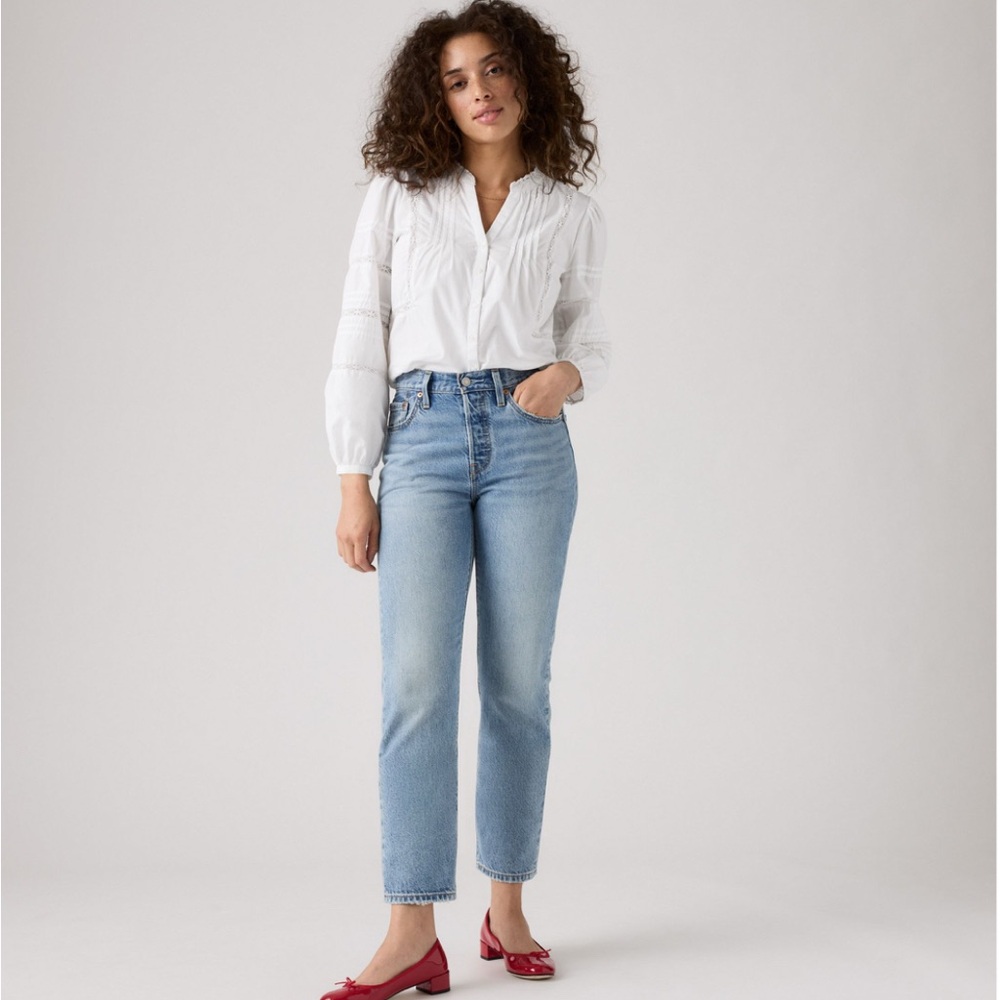 Levi's Light Blue Women's Ankle Jeans